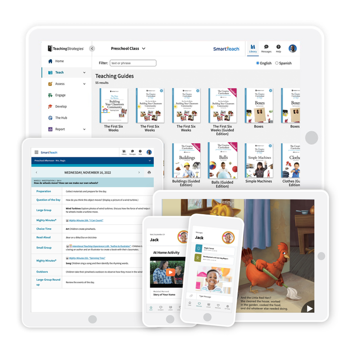 The Creative Curriculum digital teaching and learning resources from Teaching Strategies
